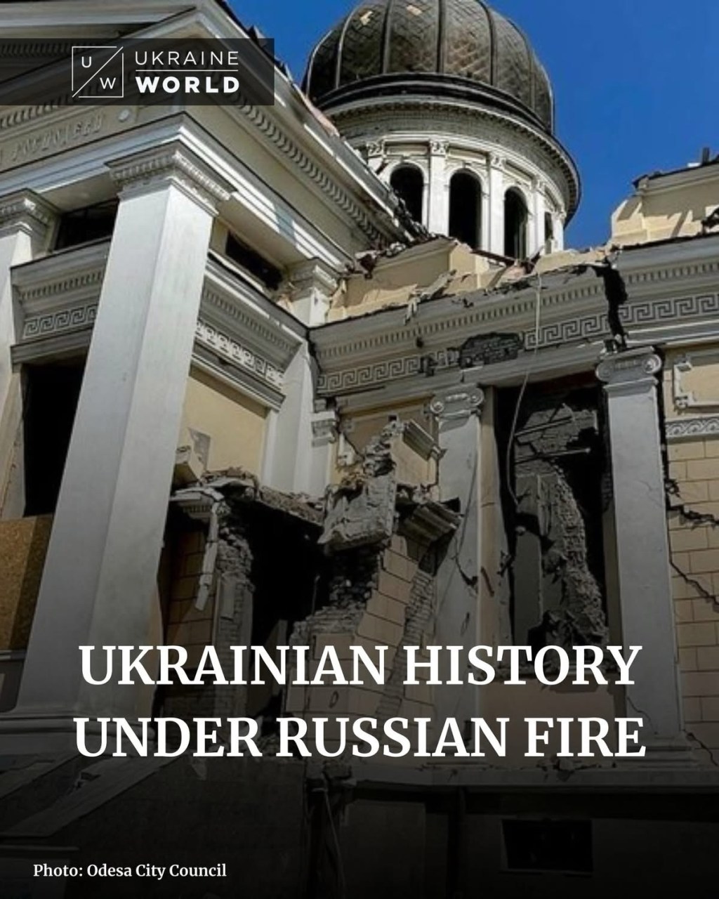 4/18/2925 — On the Day of Monuments of History and Culture of Ukraine, we show several sites that Russia has ruthlessly&nbsp;destroyed.