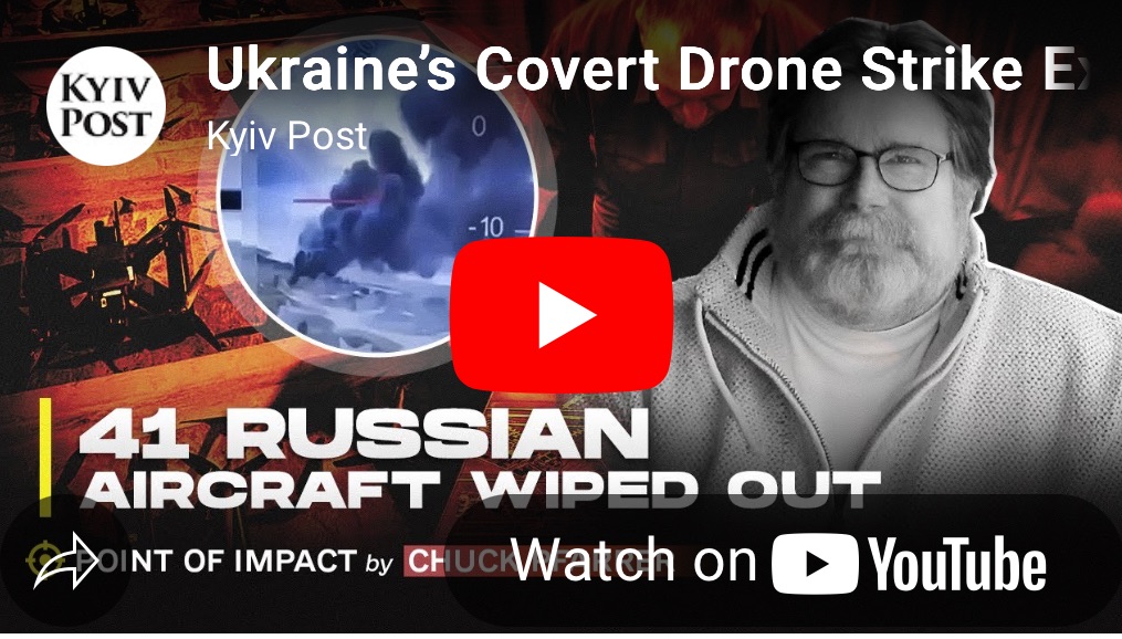 6/3/2025 — Ukraine’s covert drone strike exposes Russia’s military weakness |Operation Spiderweb 