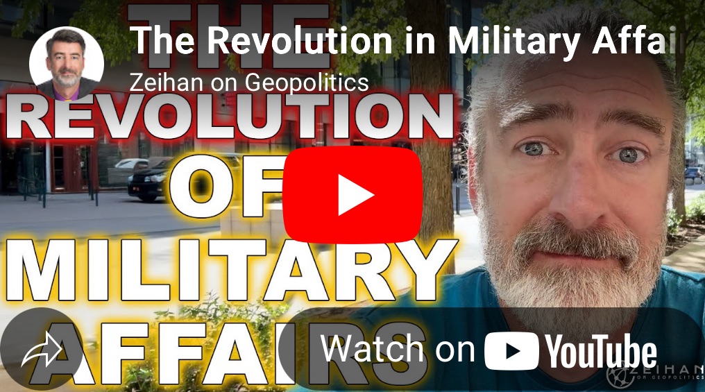 6/19/2025 — The Revolution in Military Affairs: Series Intro || Peter ...
