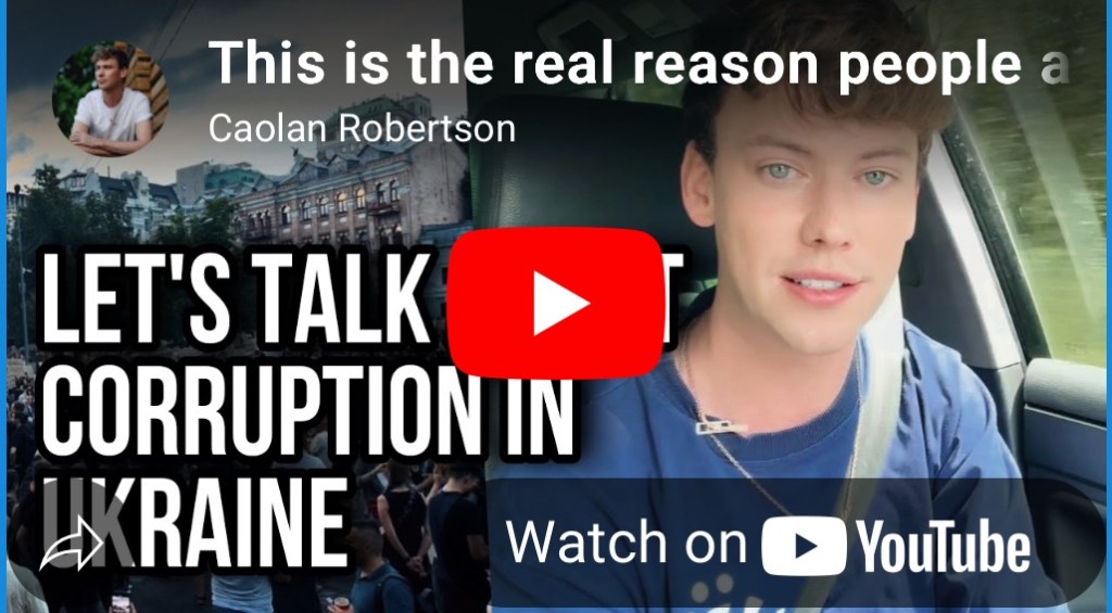 7/23/2025 — This is the the reason people are protesting in&nbsp;Ukraine