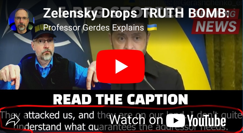 Zelensky Drops Truth Bomb: The Aggressor Doesn’t Need Security Guarantees!&nbsp;￼