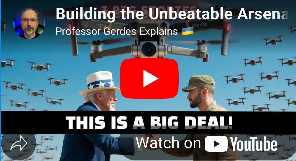 8/27/25 — Building the unbeatable arsenal: inside the $50B US-Ukraine drone pact
