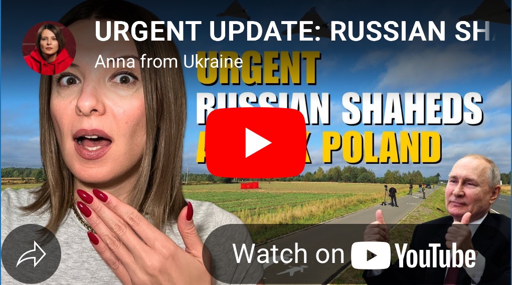 9/11/2025 — URGENT UPDATE: Russian Shaheds Attack&nbsp;Poland