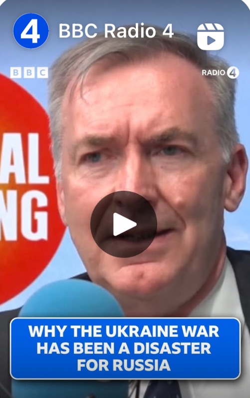 9/15/2025 — Why the Ukraine War has been a Disaster for Russia&nbsp;(video)