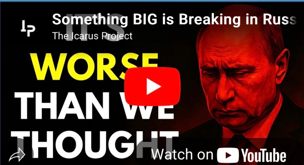 10/1/2025 — Something BIG Is Breaking in Russia Right&nbsp;Now
