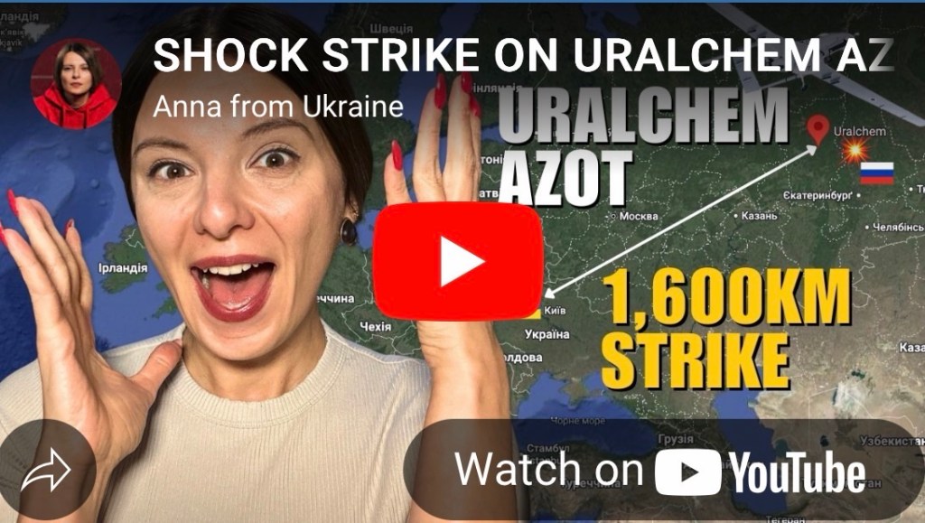 10/4/2025 — Record-breaking Uralchem Azot Attack: 1,600KM From Frontline